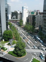 大阪の当会計事務所からの眺望